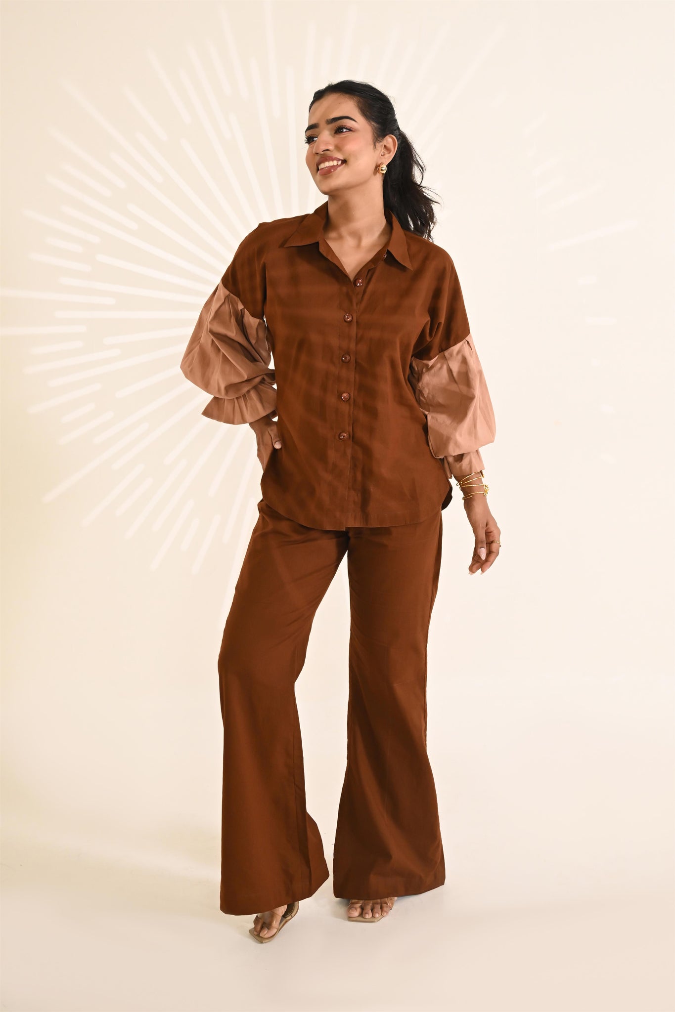 Ember cotton co-ord set