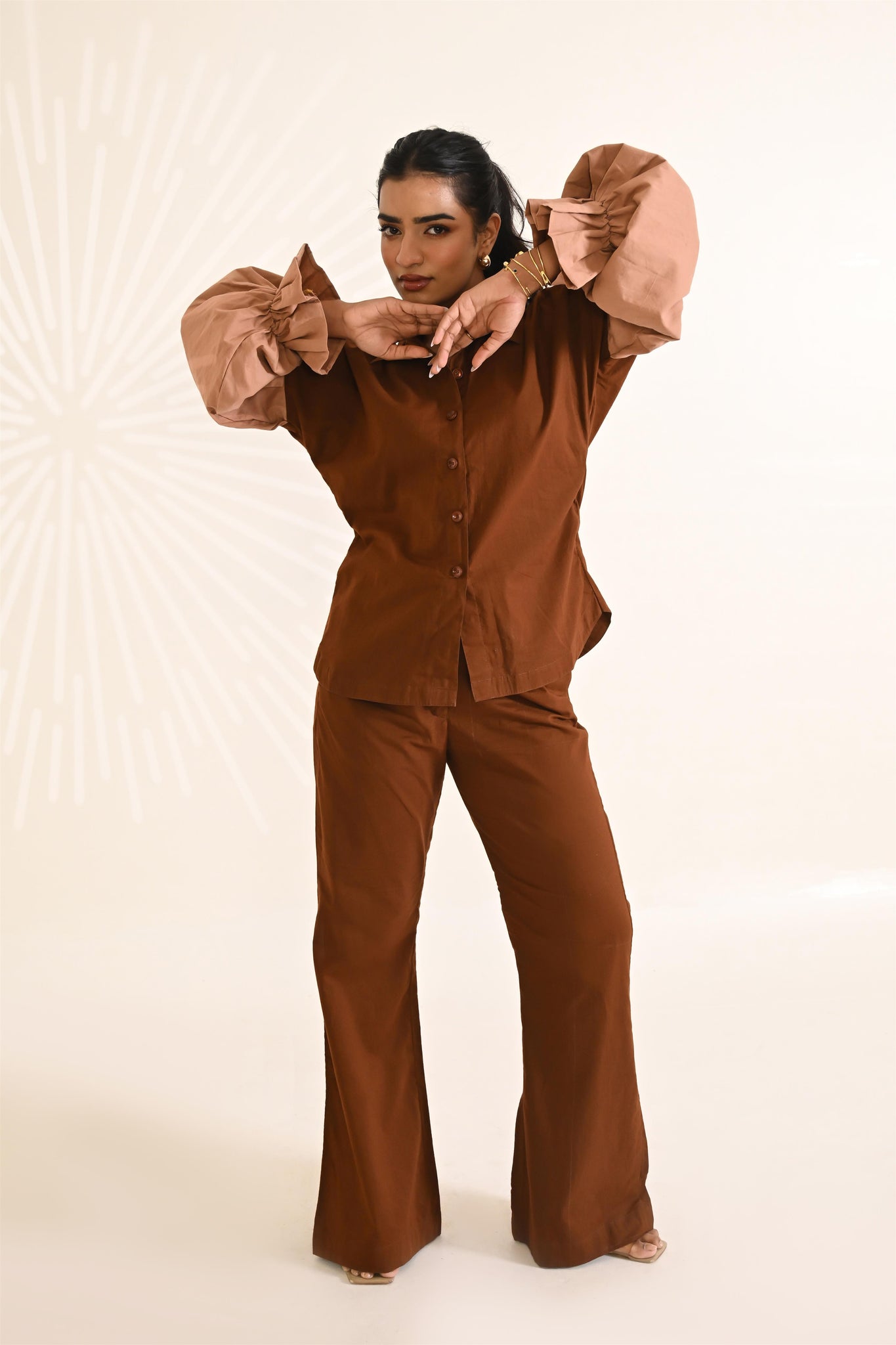 Ember cotton co-ord set