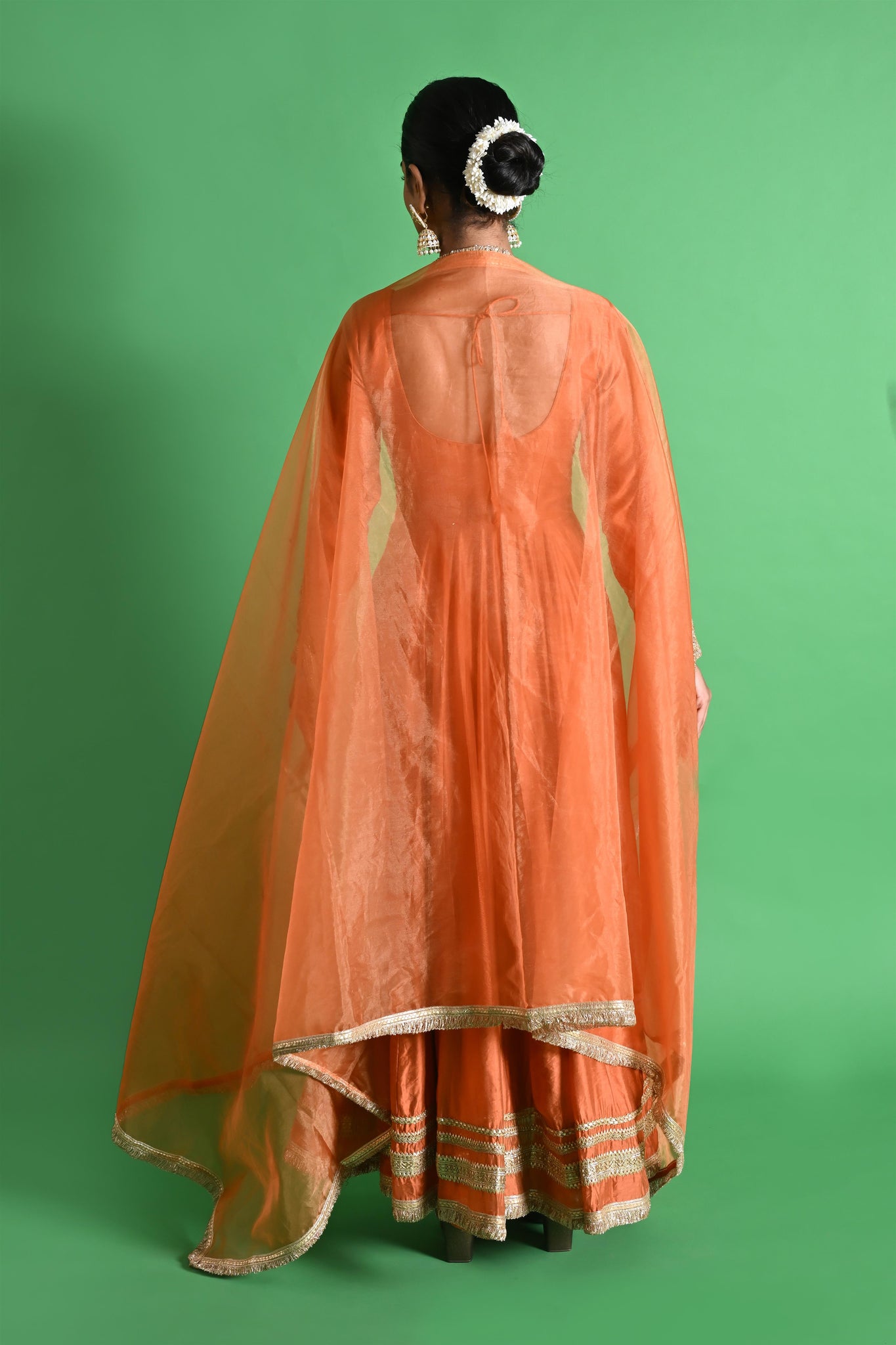 Parnika chanderi set