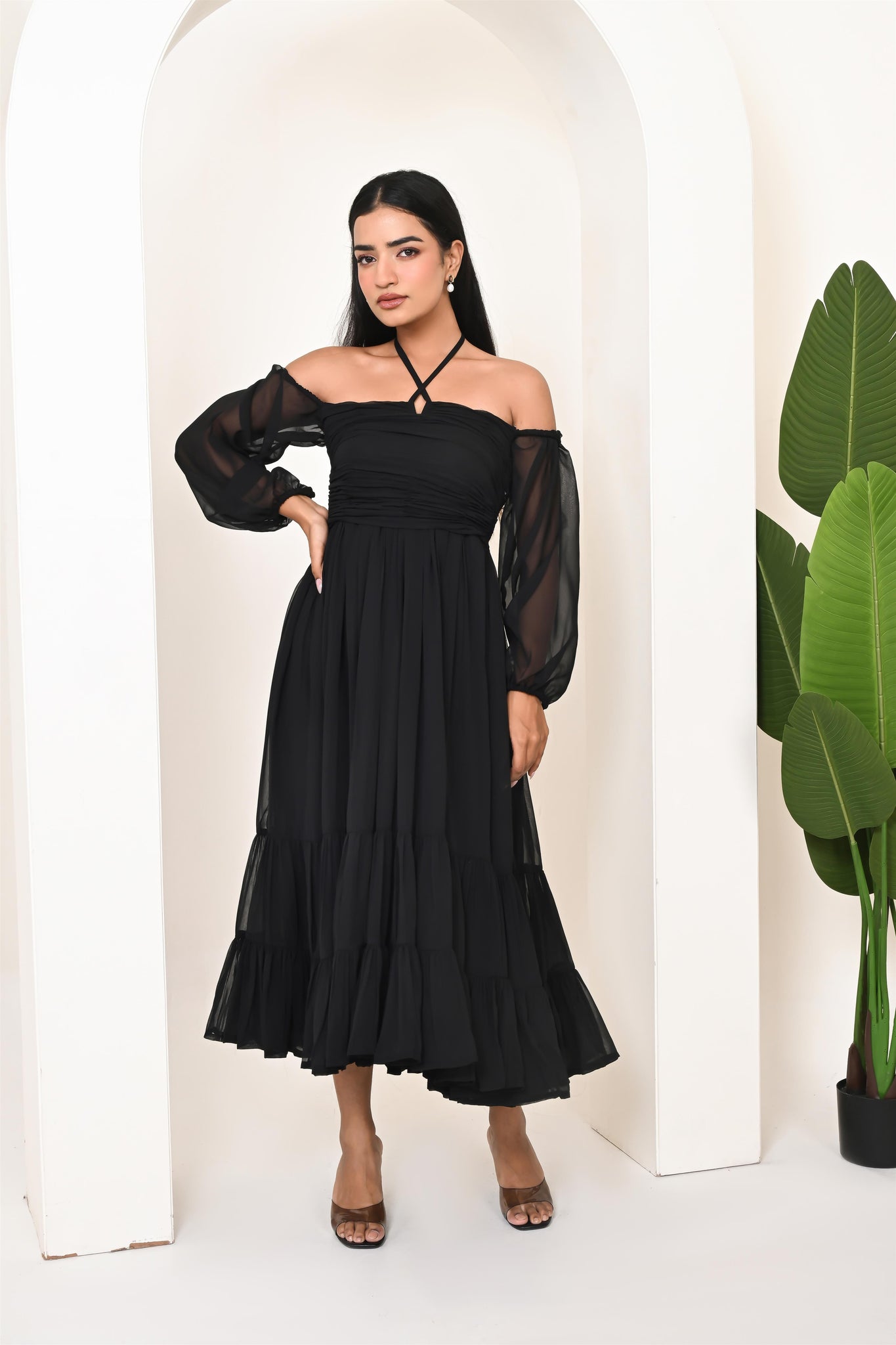 Wicked georgette dress