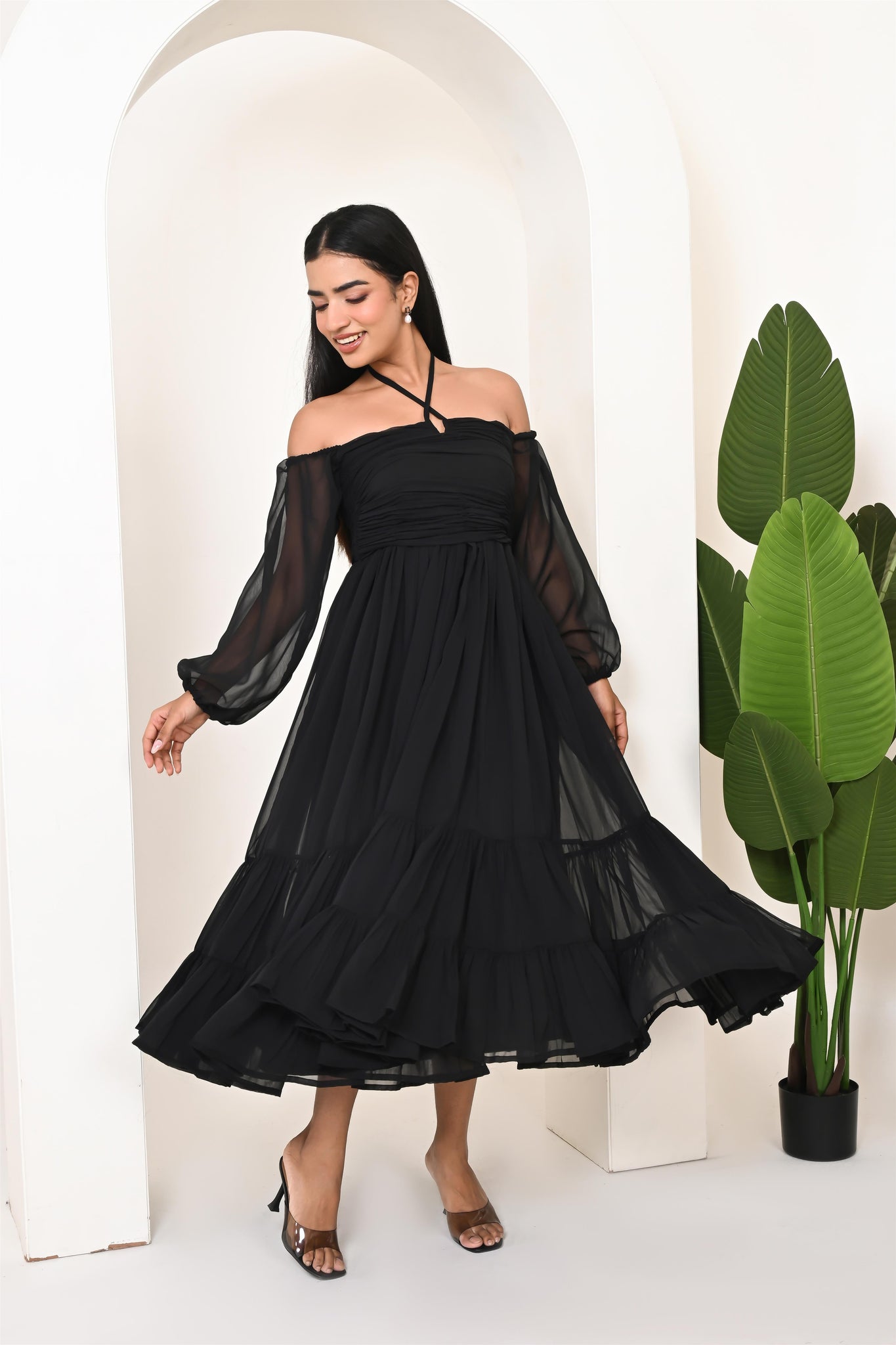 Wicked georgette dress