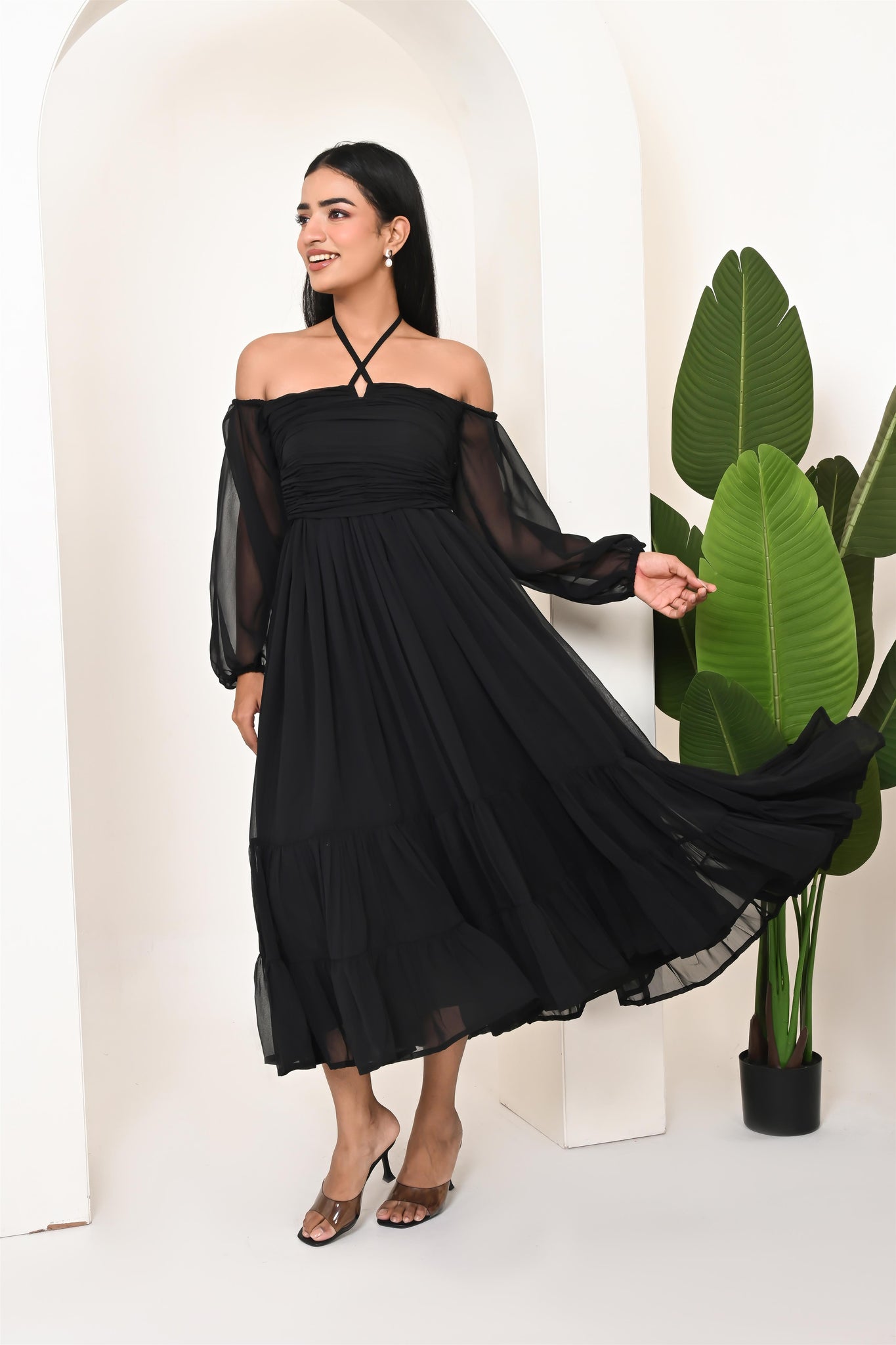 Wicked georgette dress