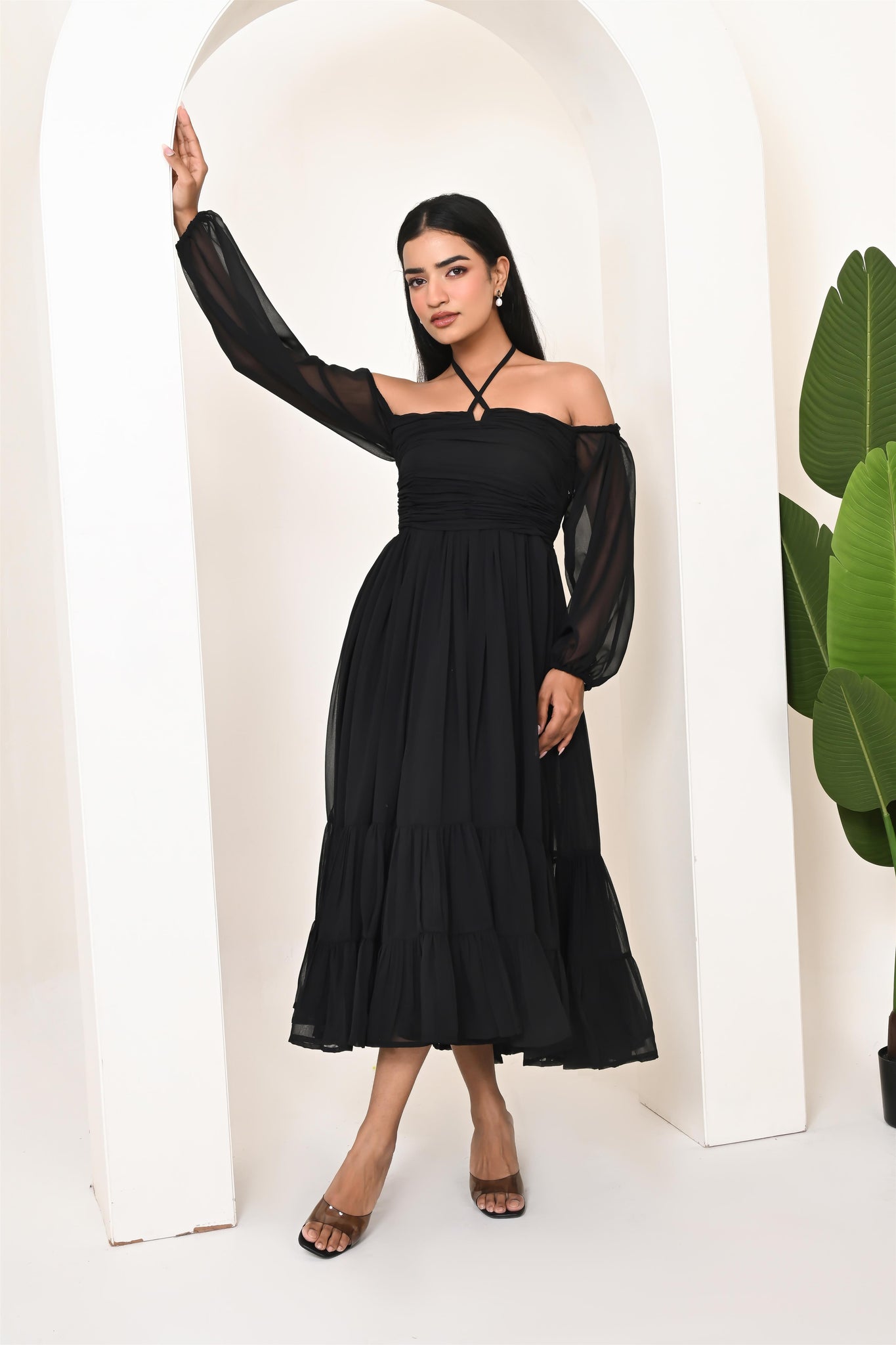 Wicked georgette dress