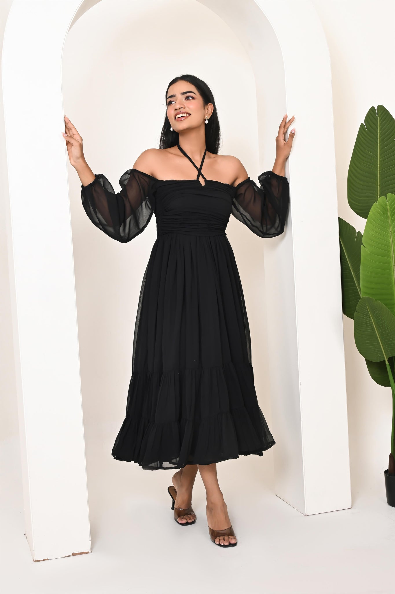 Wicked georgette dress