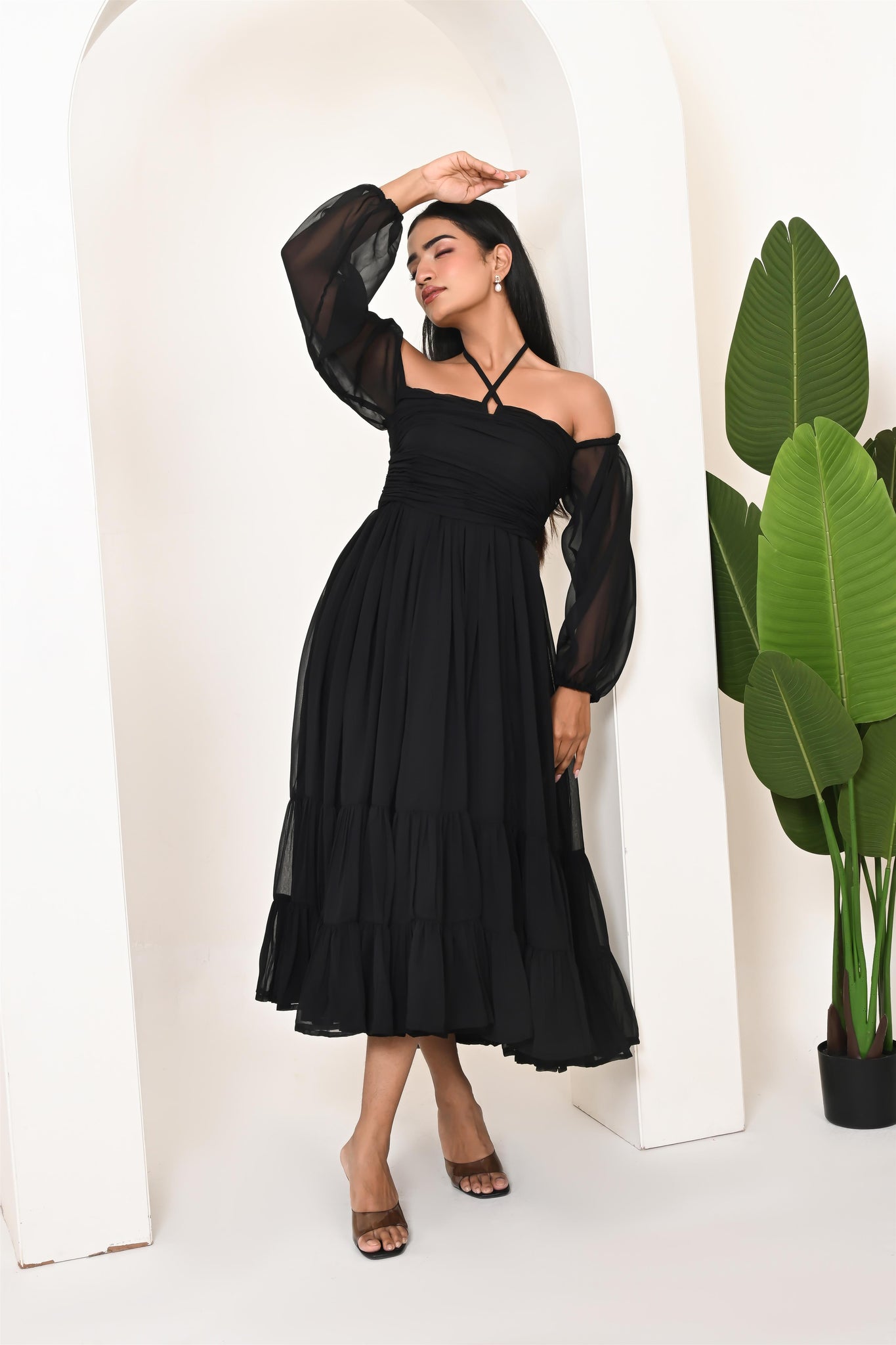 Wicked georgette dress