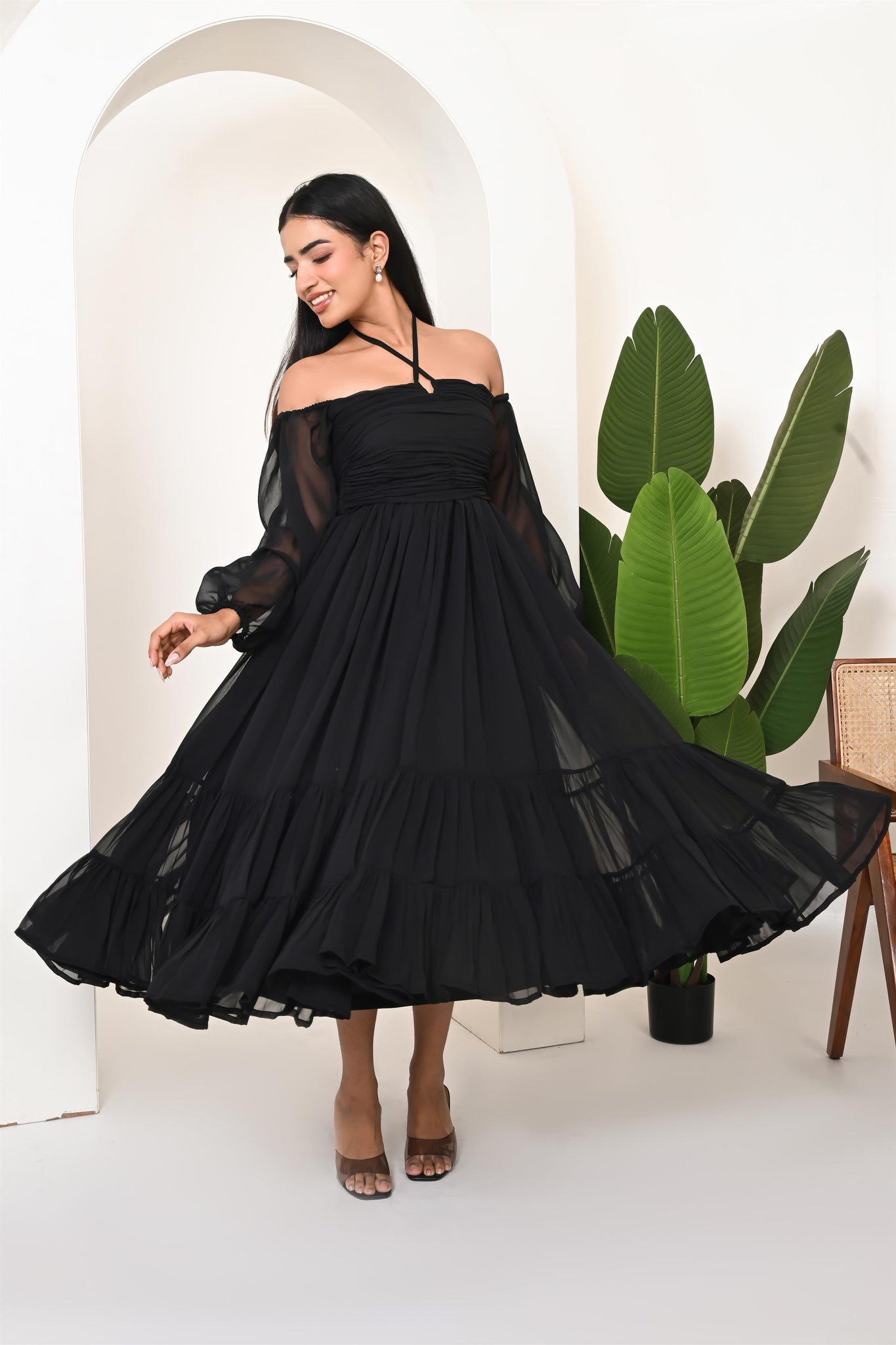 Wicked georgette dress