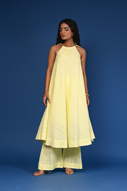 Plumeria Cotton Co-ord Set