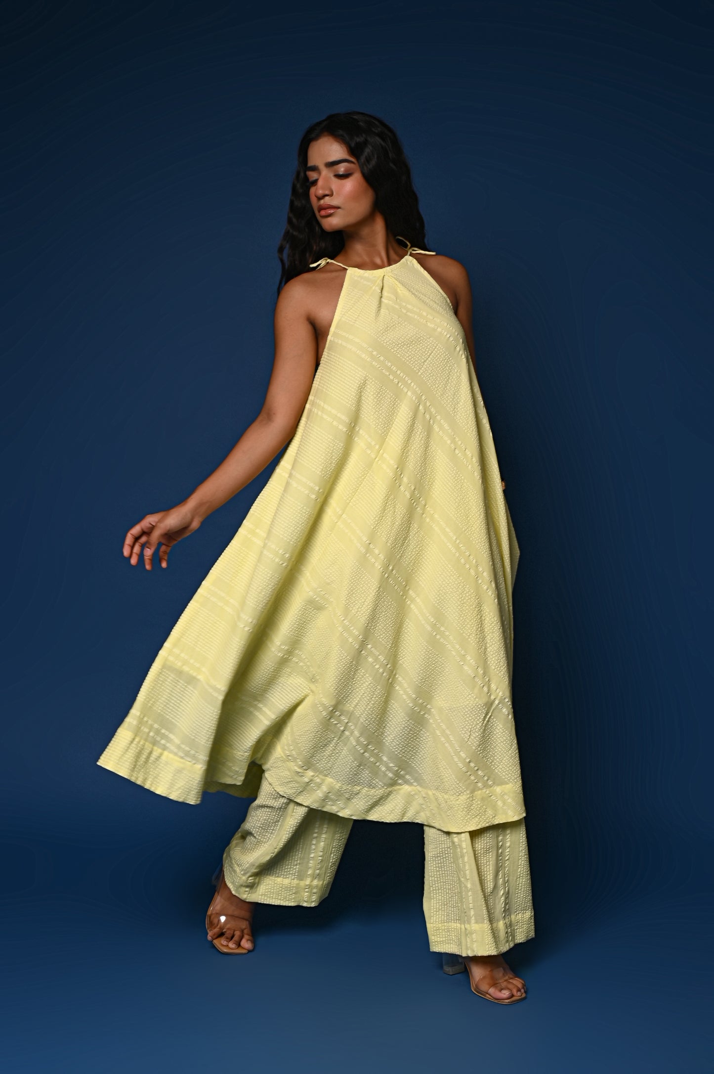 Plumeria Cotton Co-ord Set