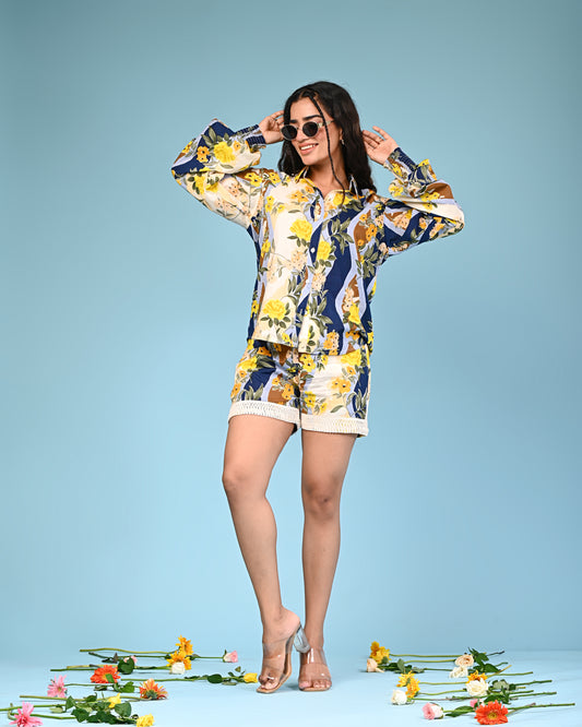 Tulip Cotton Co-ord Set