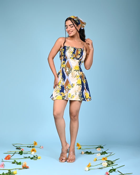 Lily Cotton Corset Dress