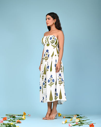 Daisy Cotton Corset Dress