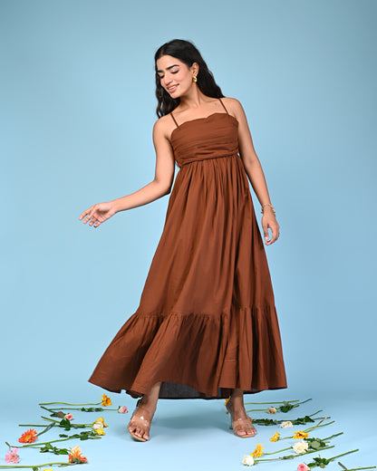 Hazelnut Mocha Dress