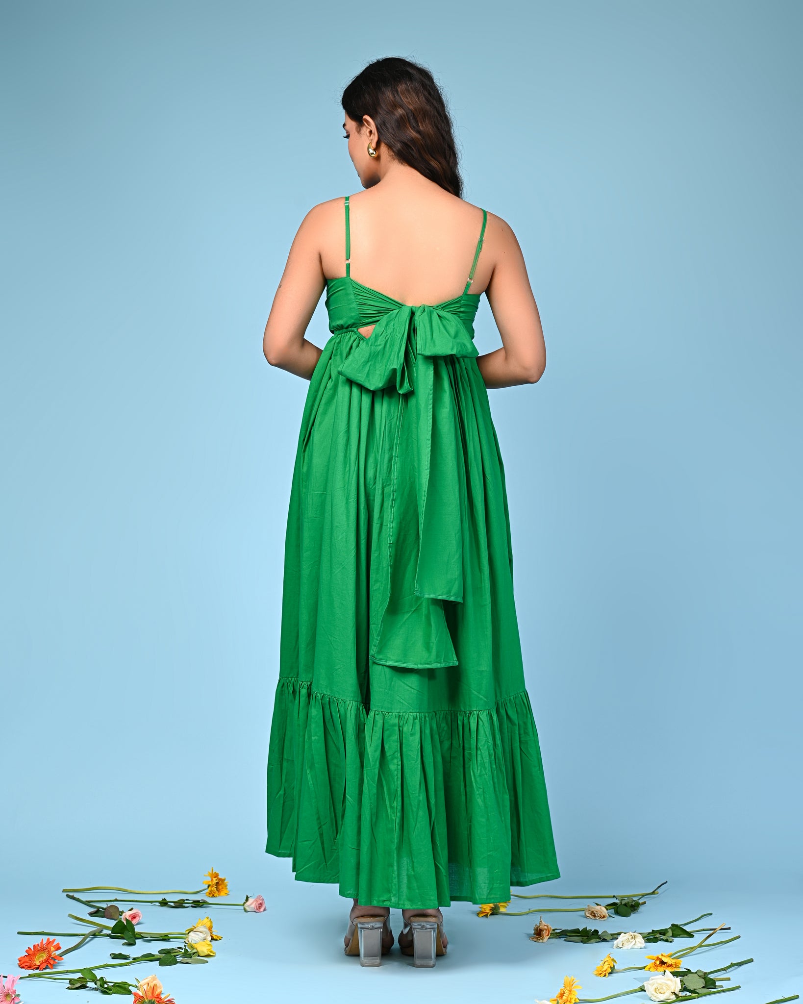 Hosta Cotton Dress
