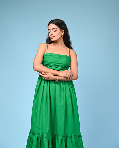 Hosta Cotton Dress