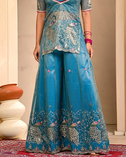 Gargi Embroidered Sharara Set