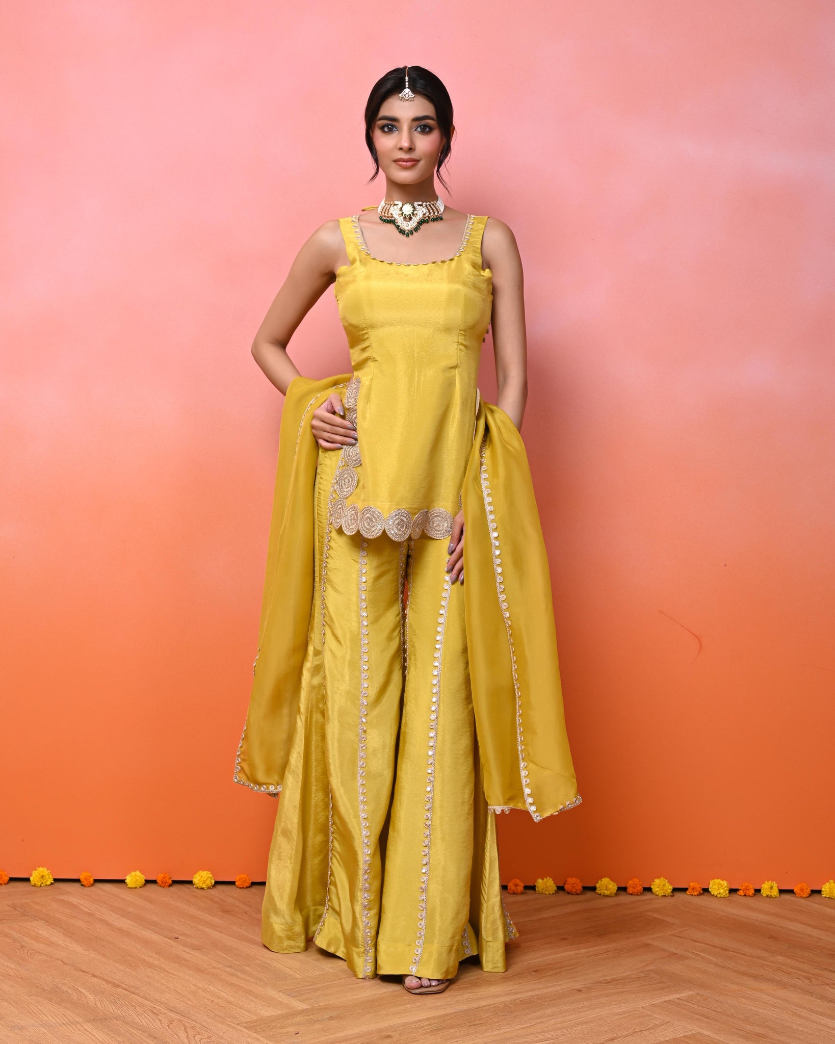 Srishti Cosmo Sharara Set