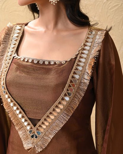 Hitakshi Cosmo Aaina Kurta Set