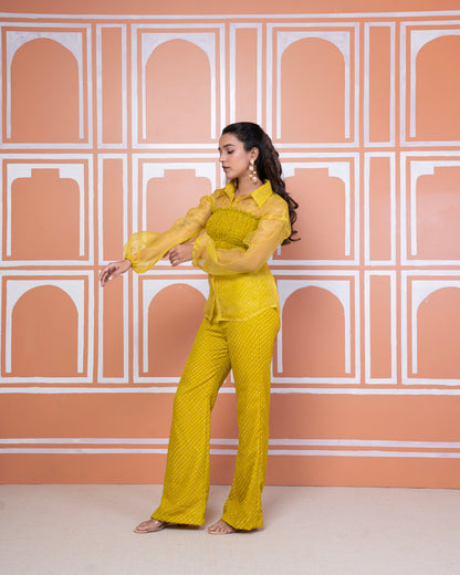 Nupur lehariya coord set