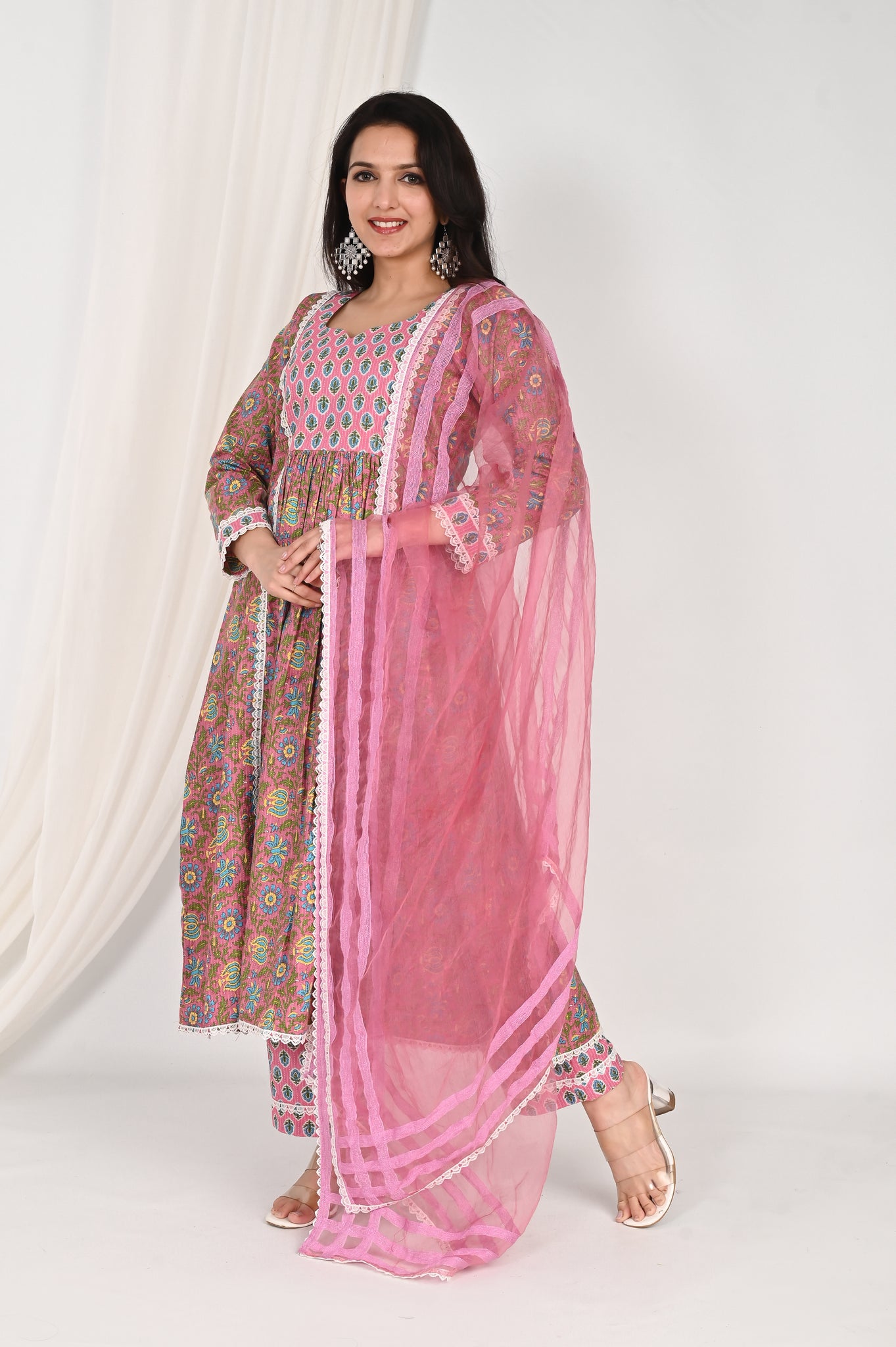 Bhuvi katha suit set