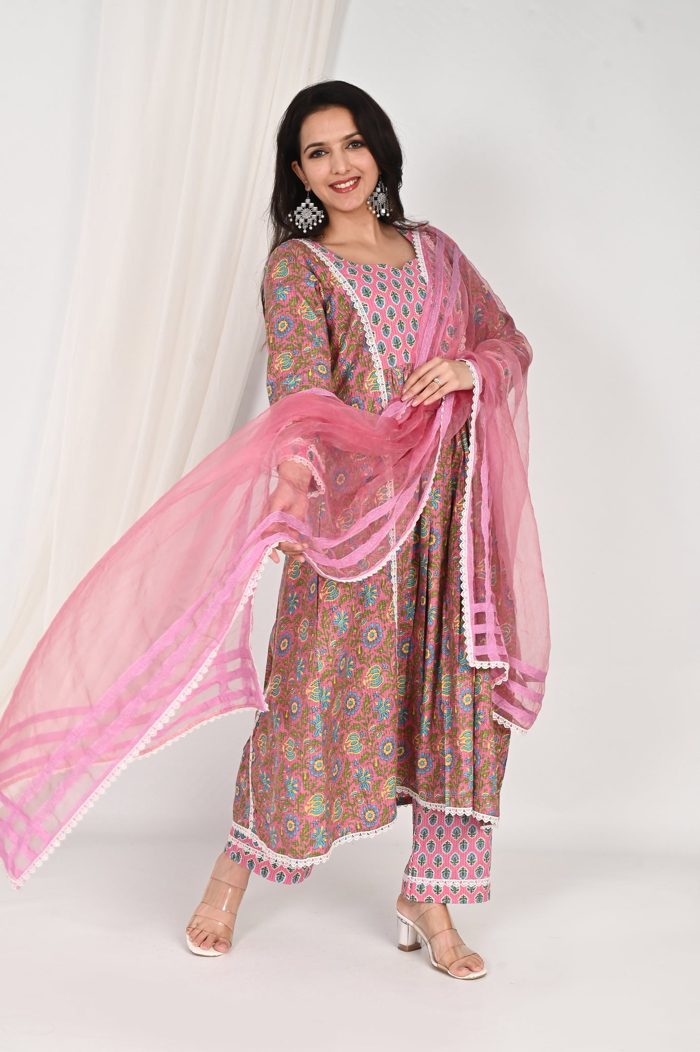 Bhuvi katha suit set