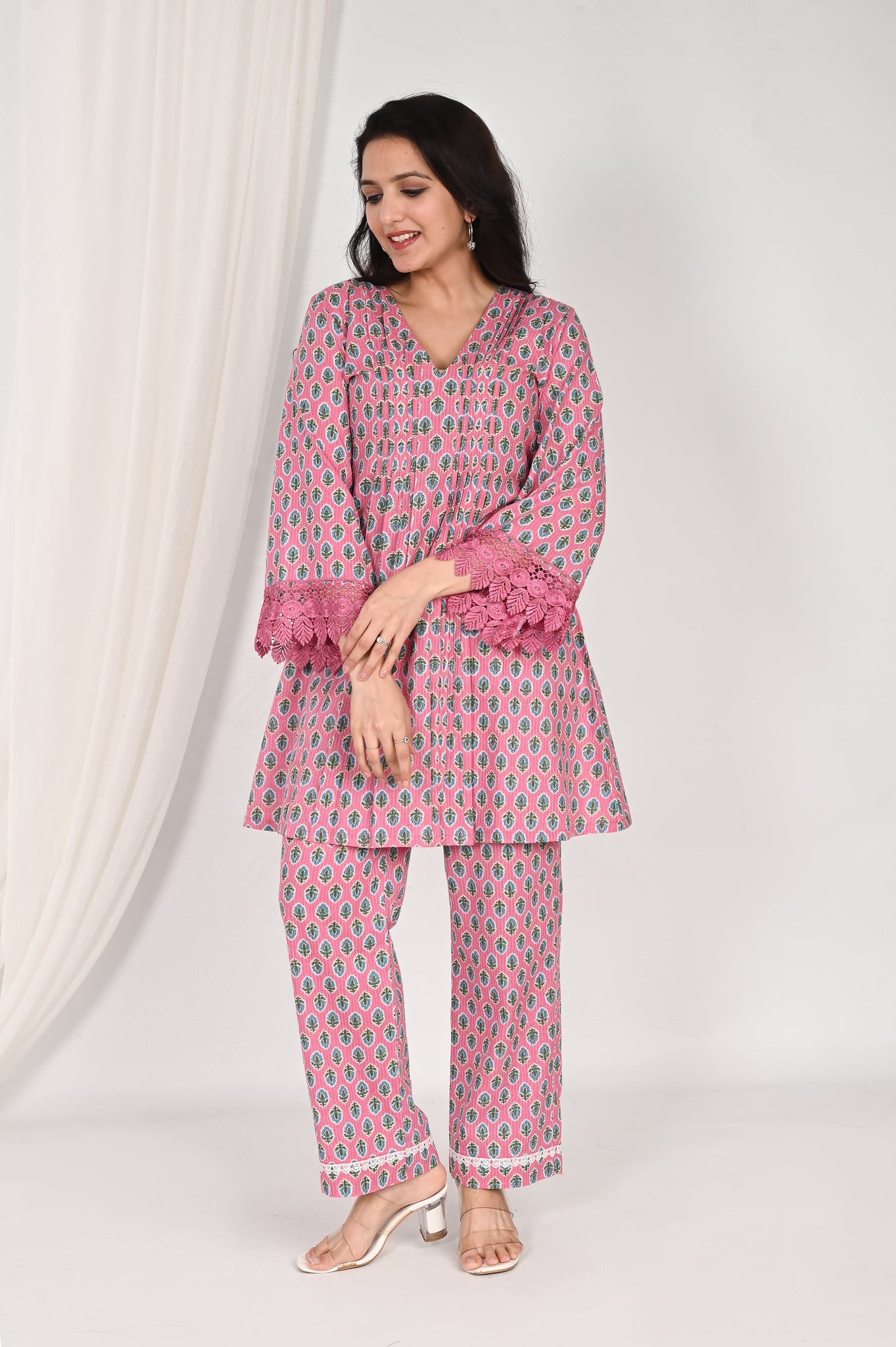 Bloom cotton co-ord set