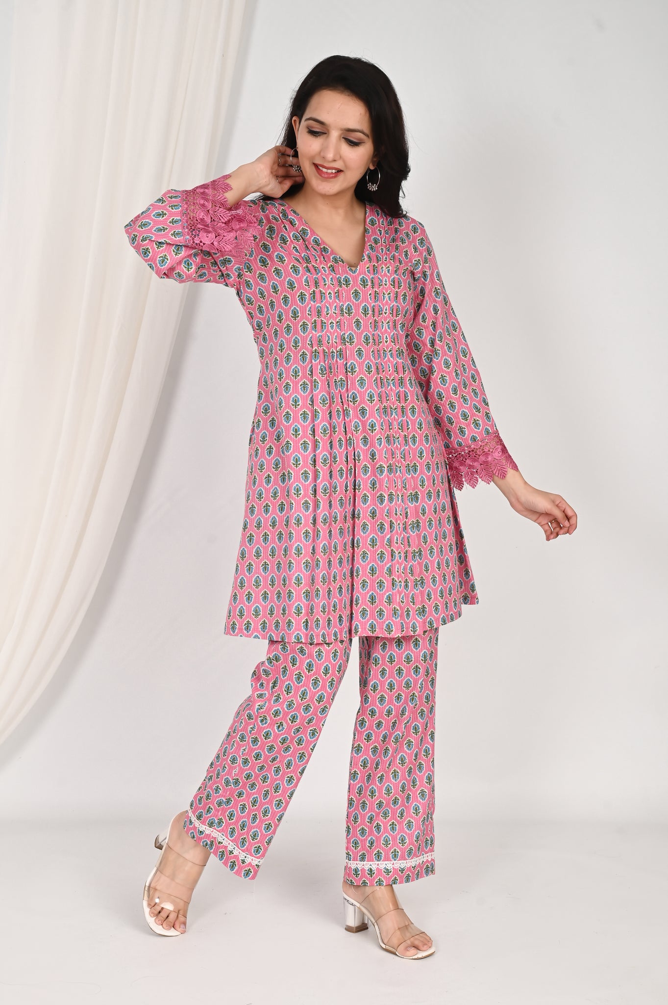 Bloom cotton co-ord set