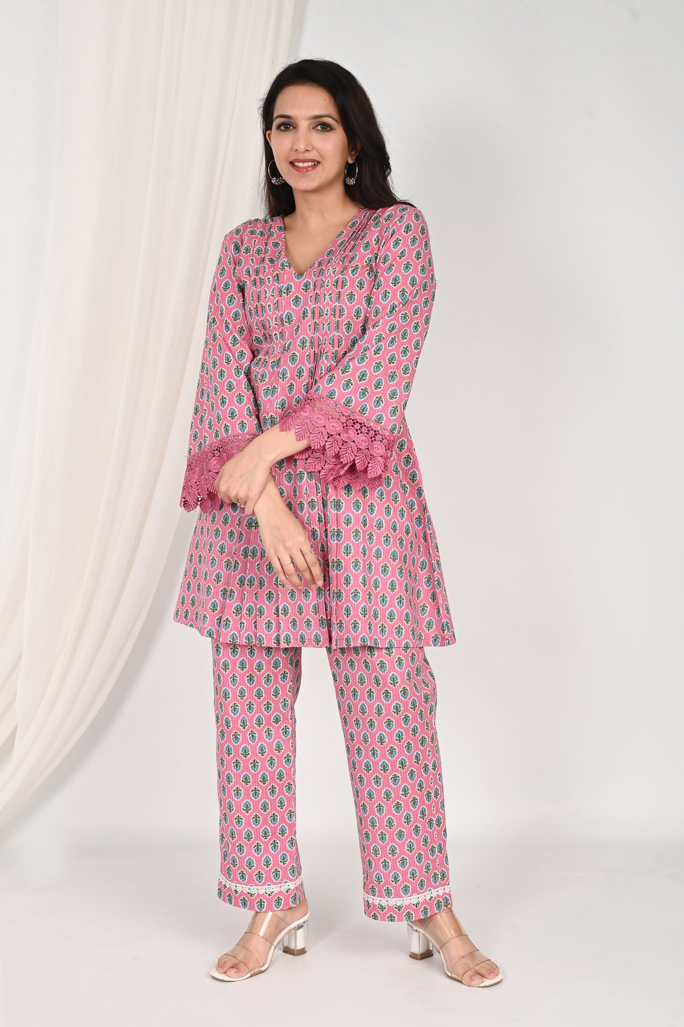 Bloom cotton co-ord set