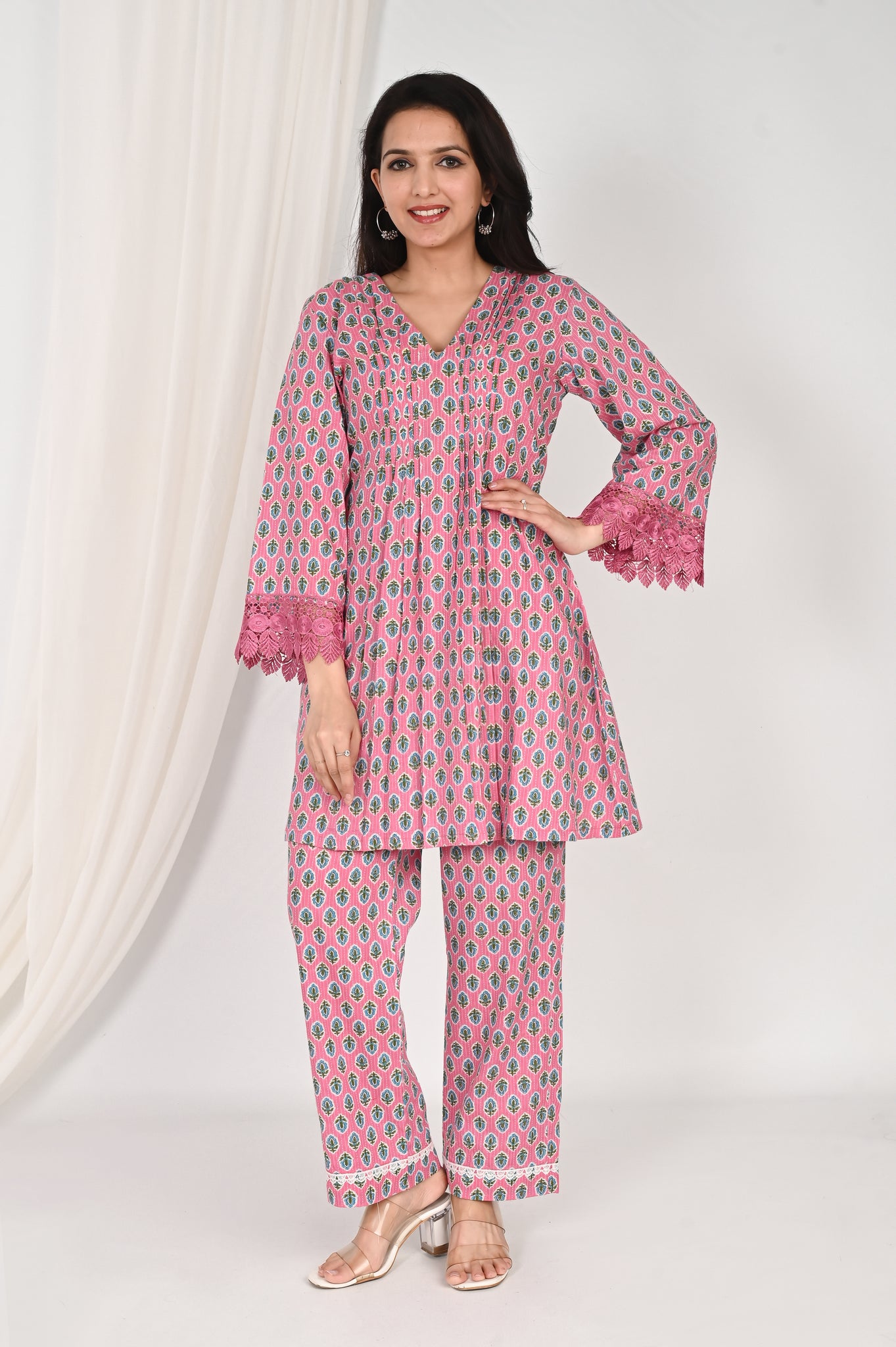 Bloom cotton co-ord set