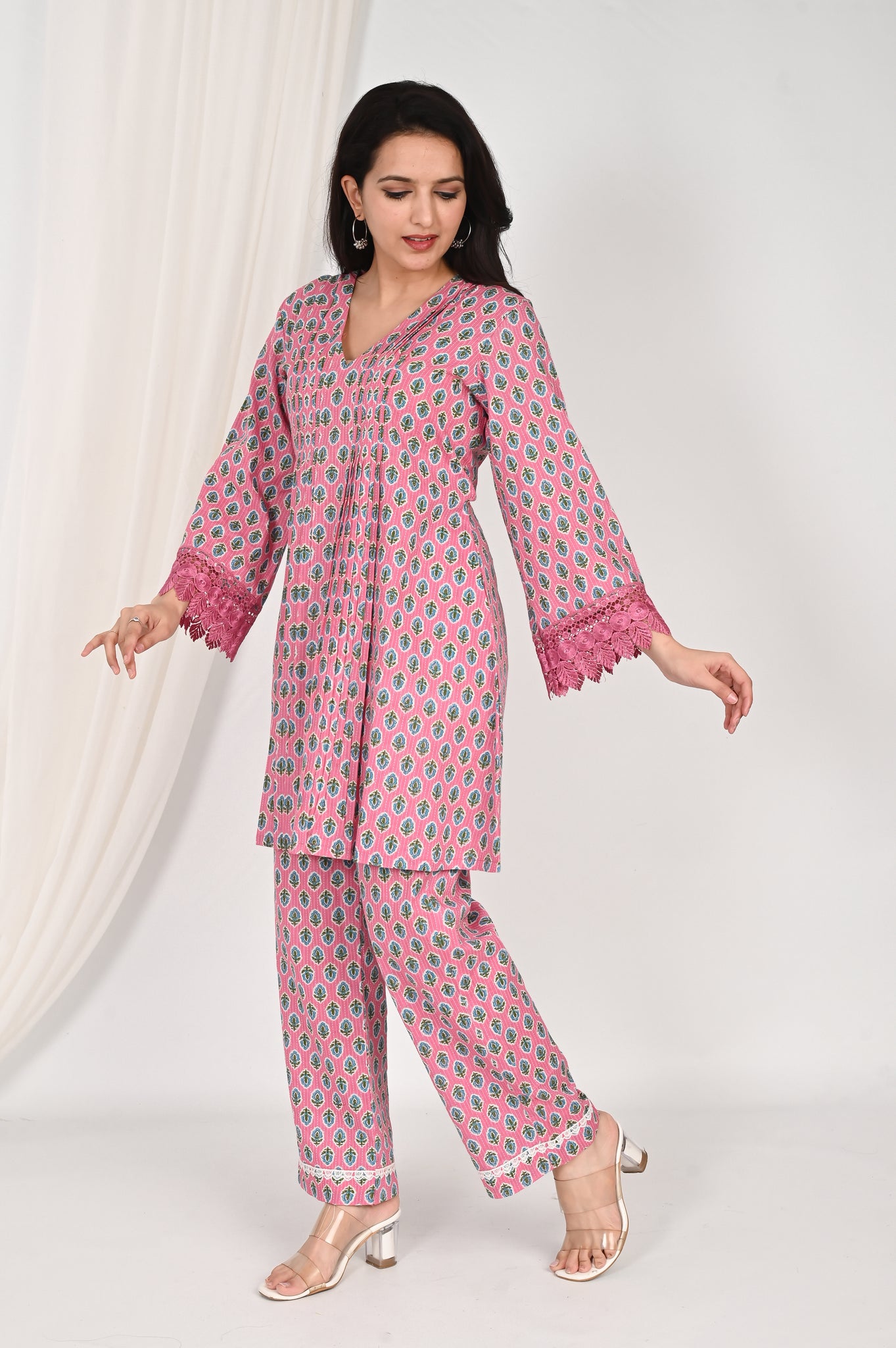 Bloom cotton co-ord set