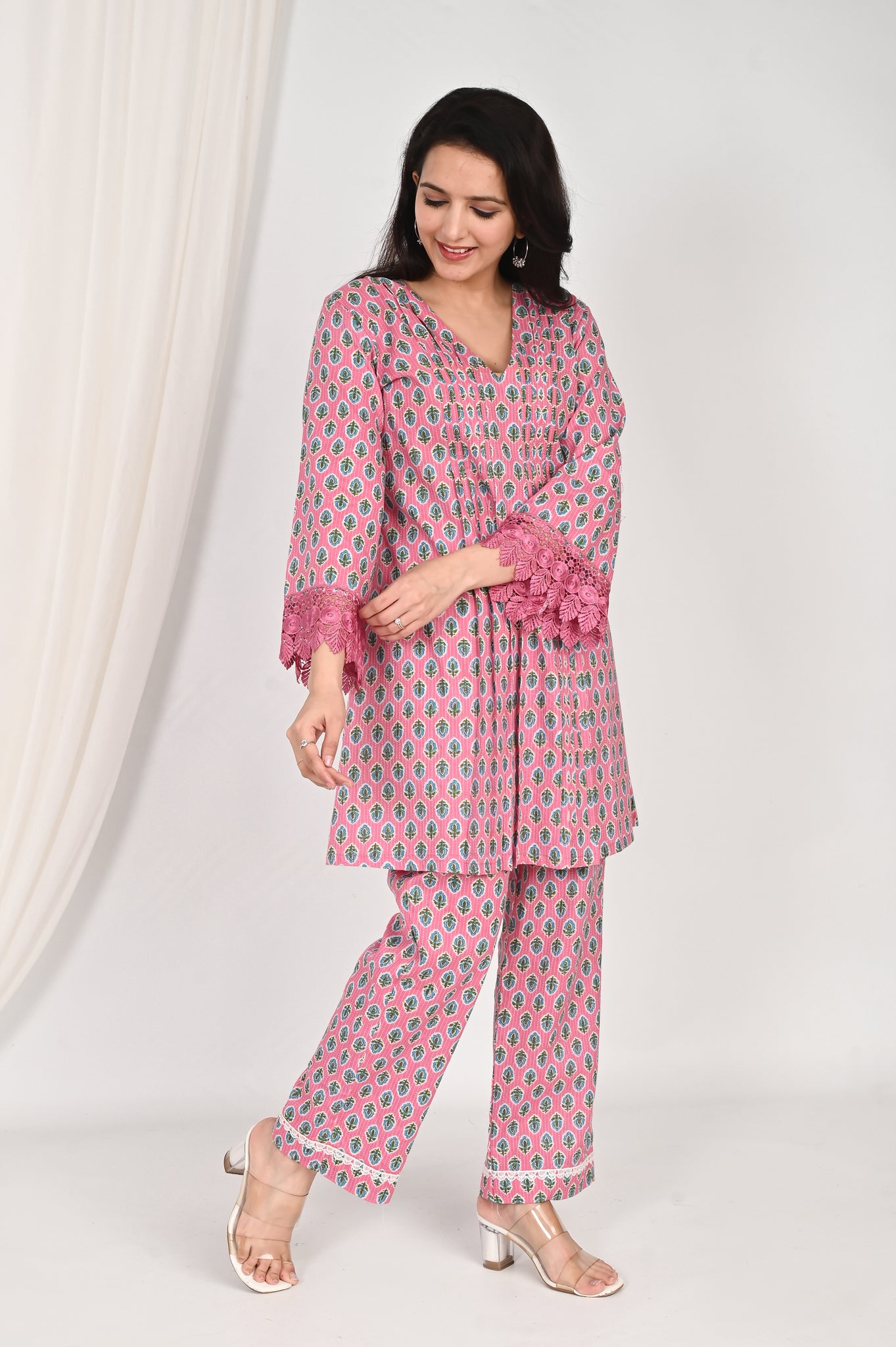 Bloom cotton co-ord set