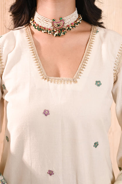 Moksha embroidered kurta set