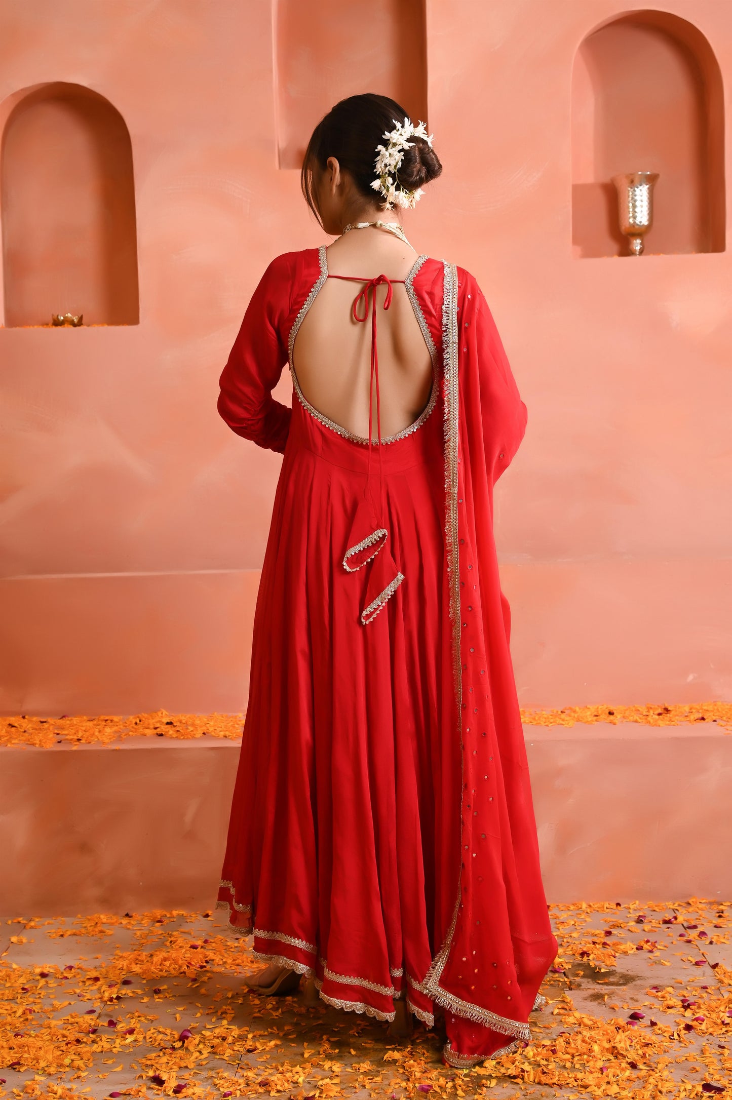 Aadhya chinon anarkali set