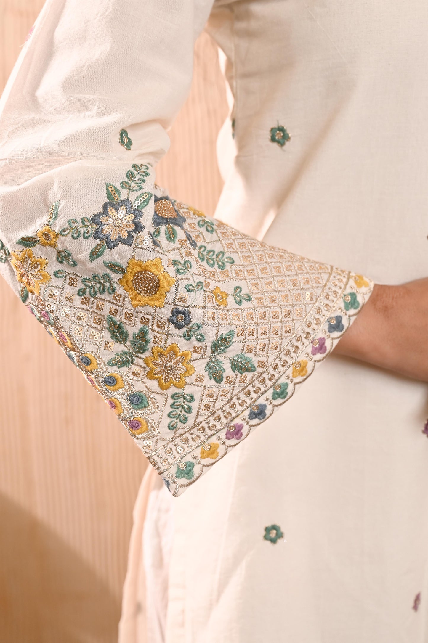 Moksha embroidered kurta set