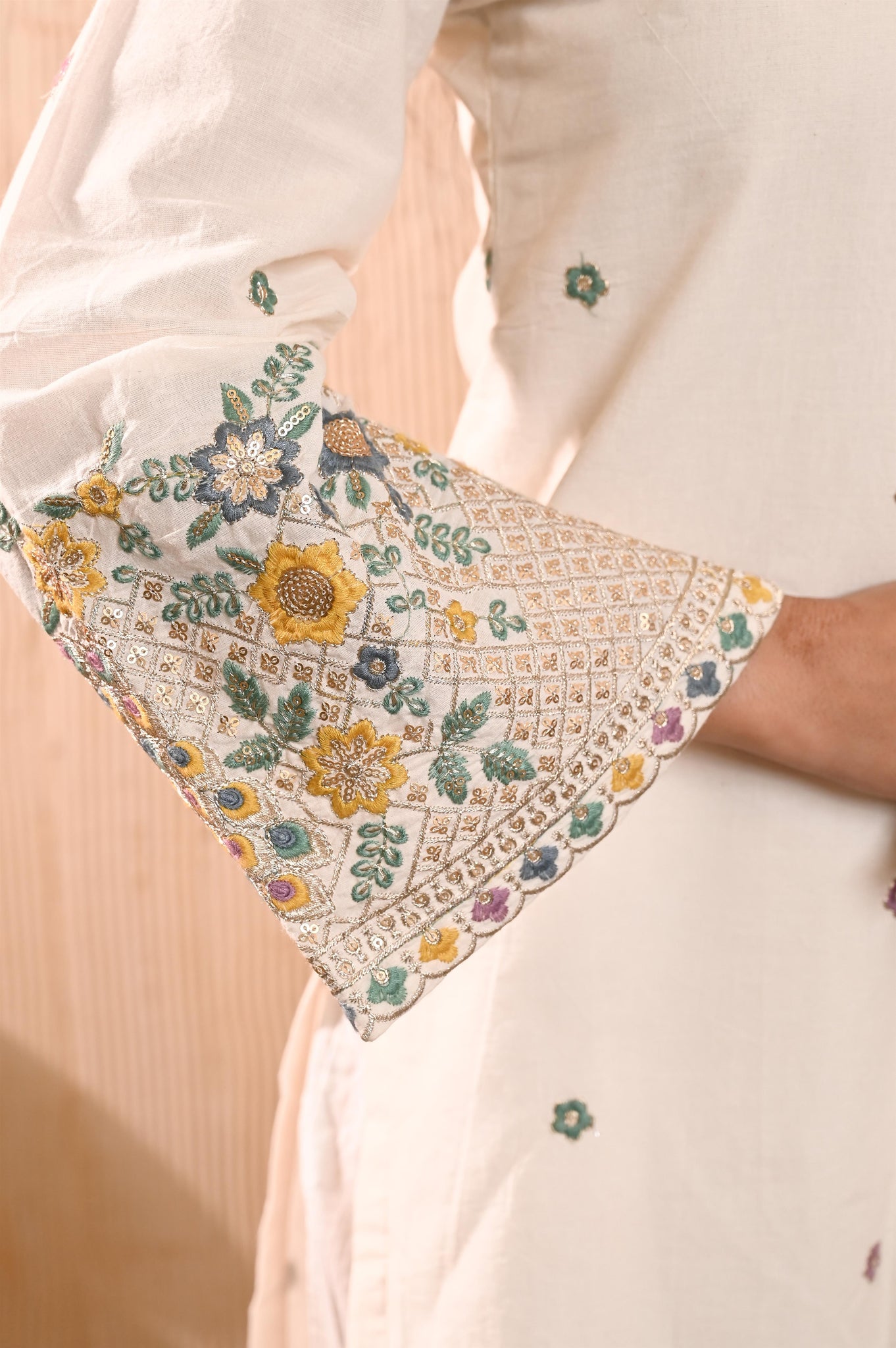 Moksha embroidered kurta set