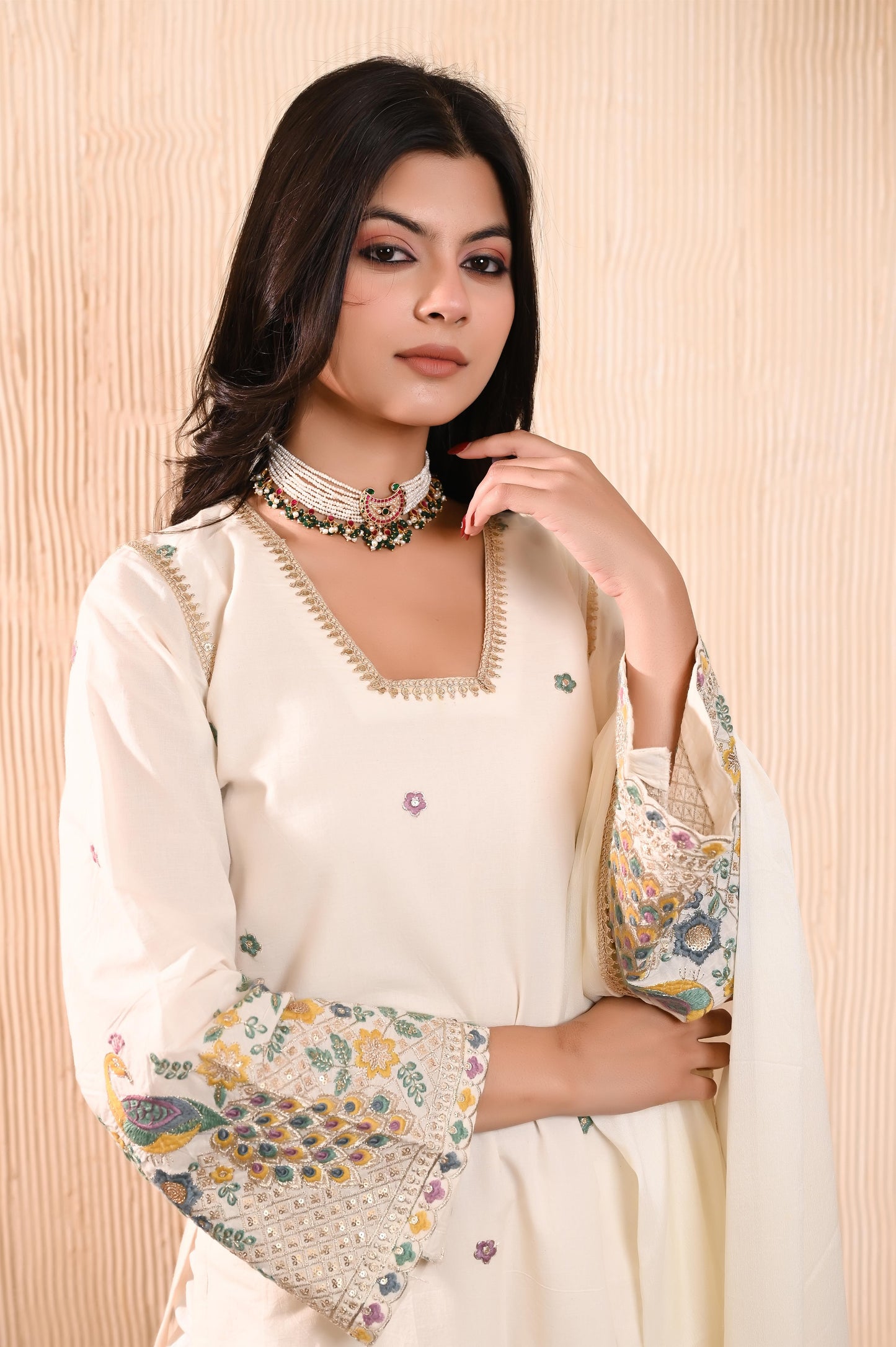 Moksha embroidered kurta set