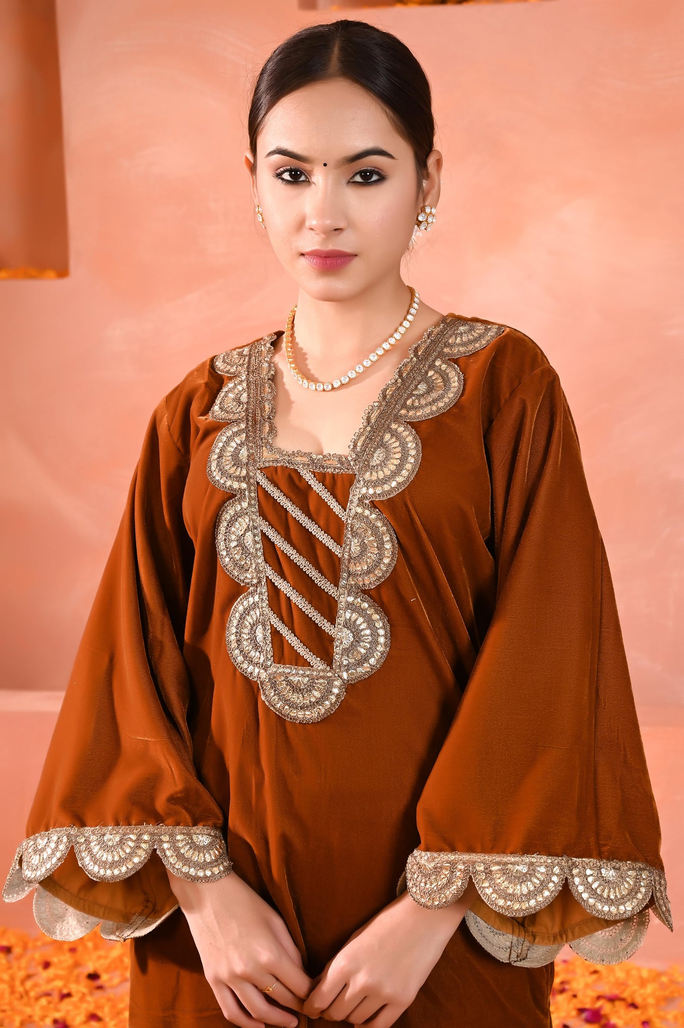 Lekha velvet kurta set