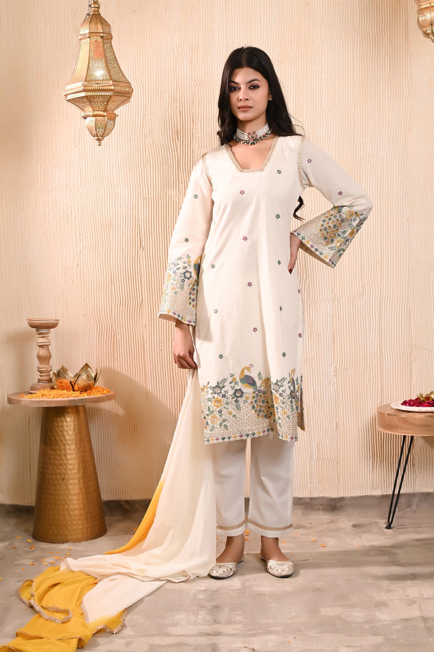 Moksha embroidered kurta set