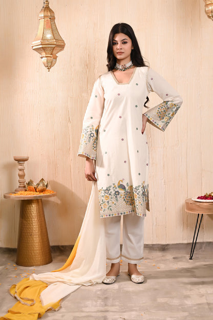 Moksha embroidered kurta set