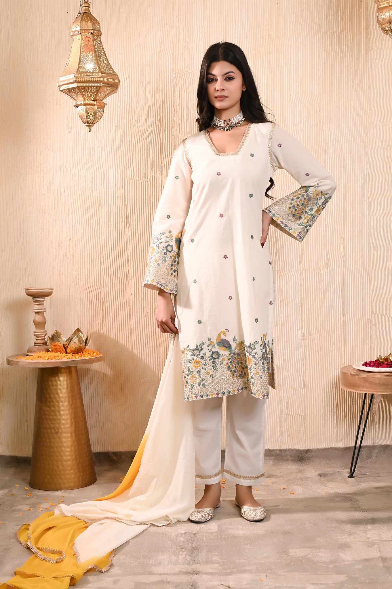Moksha embroidered kurta set