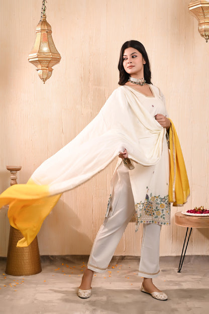 Moksha embroidered kurta set