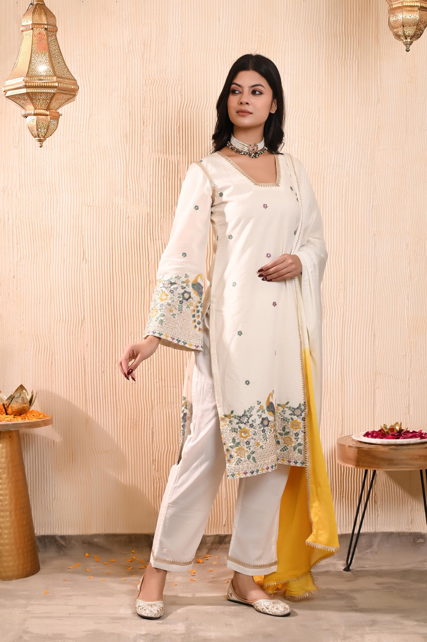 Moksha embroidered kurta set