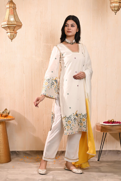 Moksha embroidered kurta set