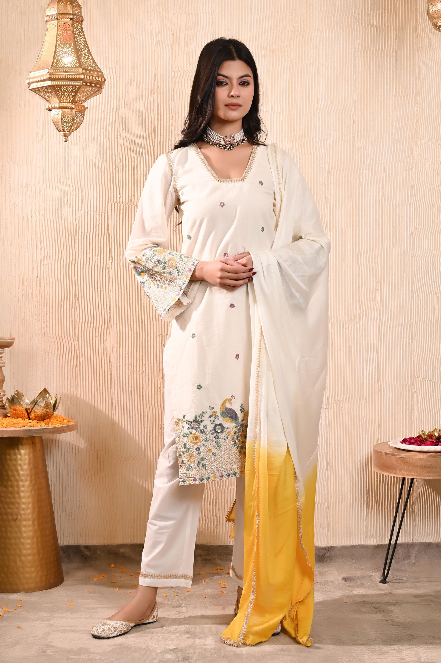 Moksha embroidered kurta set